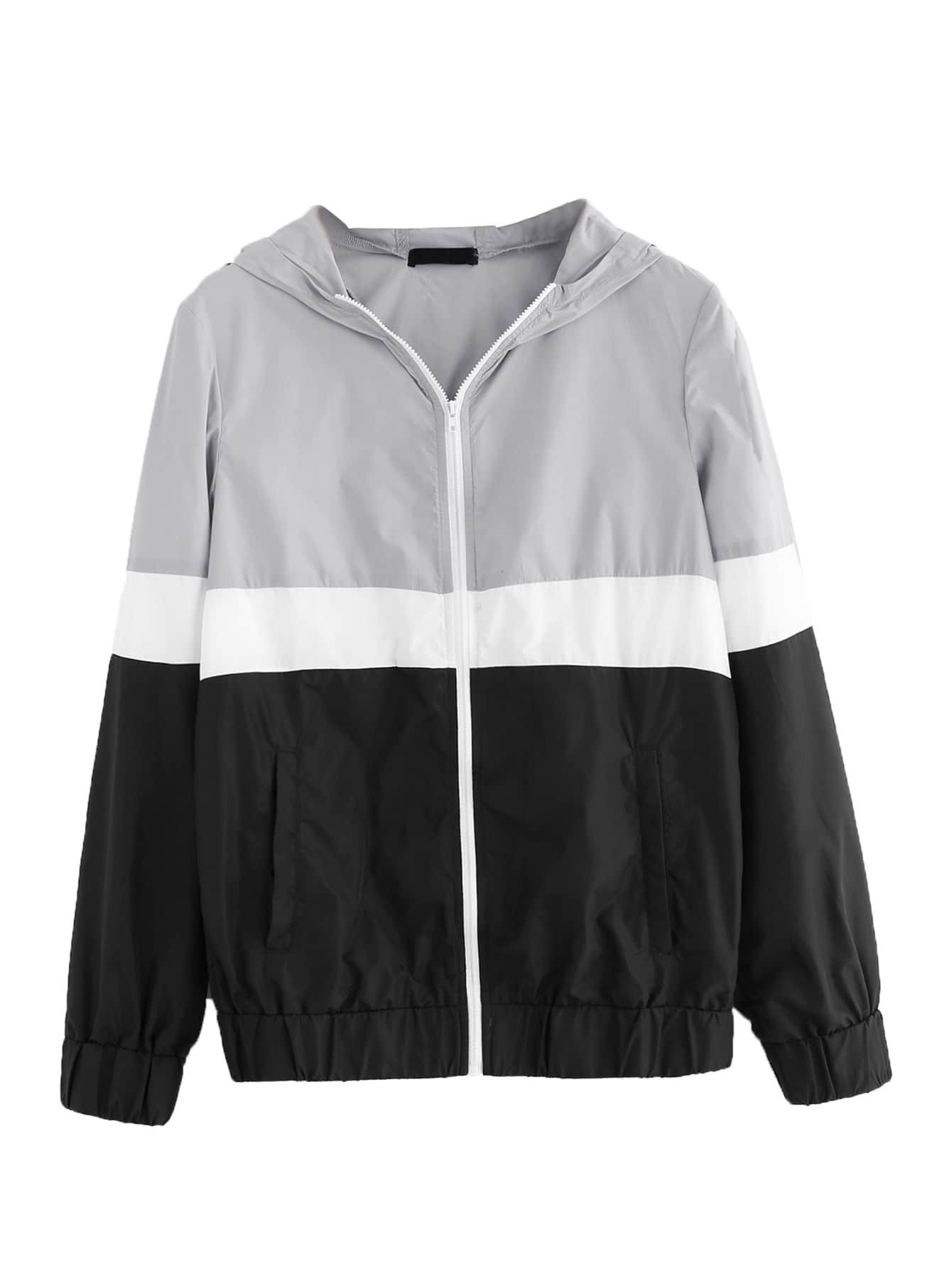 Women's Zip Up Lightweight Jacket Oversized Sport Jacket